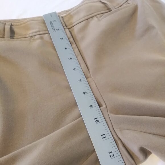 Christopher & Banks women's size 12 tan stretch pants - Picture 10 of 14